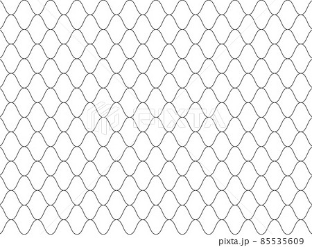 網目　シームレスな和柄の背景のベクターイラスト 85535609