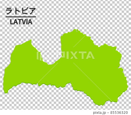 ラトビアのイラスト 85536320
