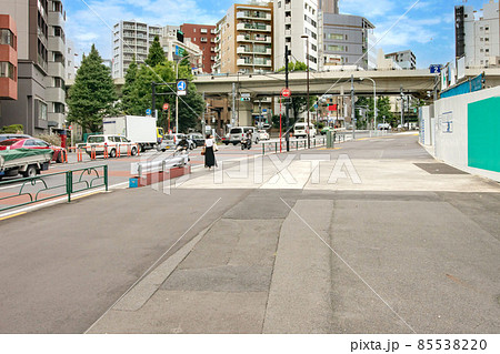 明治通りの拡幅工事現場 明治通りの拡幅工事現場 85538220
