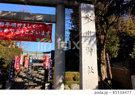 正月の沼袋氷川神社（2） 85538477