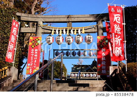 正月の沼袋氷川神社（3） 85538478