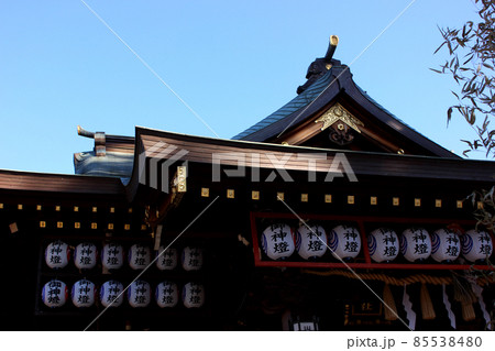 正月の沼袋氷川神社（5） 85538480