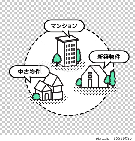 人物　シンプル　家族　遺産相続 85539089