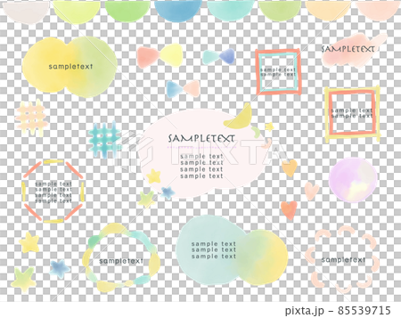 水彩框架 85539715