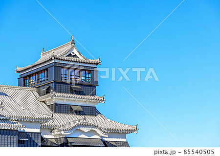 修復された秋の熊本城　熊本県熊本市 85540505