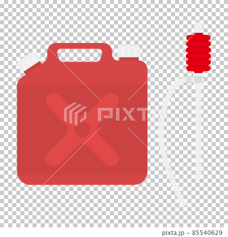 Illustration of kerosene tank and kerosene pump 85540629