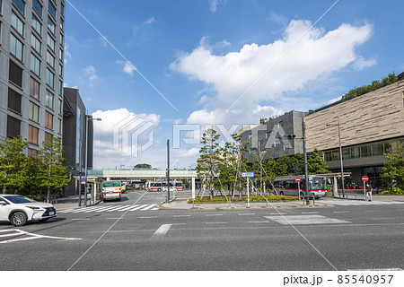 東京世田谷の都市風景　二子玉川 85540957