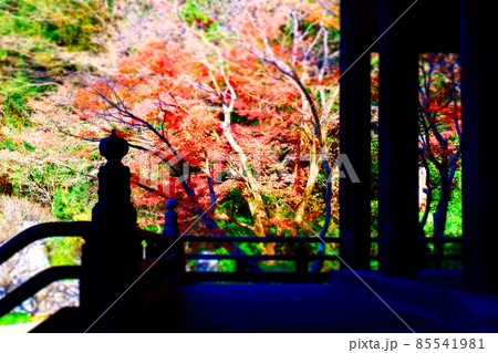 鎌倉市大町の古寺、日蓮宗の本山、妙本寺の祖師堂 85541981