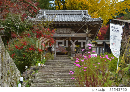 大分県 国東半島 富貴寺の紅葉 大分県 国東半島 富貴寺の紅葉 85543760