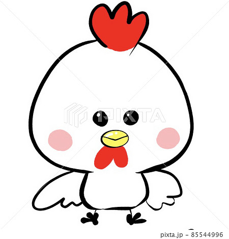 干支の酉のイラスト素材