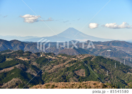 大室山からの富士山 大室山からの富士山 85545580