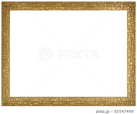 Old Vintage classic Golden Wooden mockup canvas frame Old Vintage classic Golden Wooden mockup canvas frame 85547499