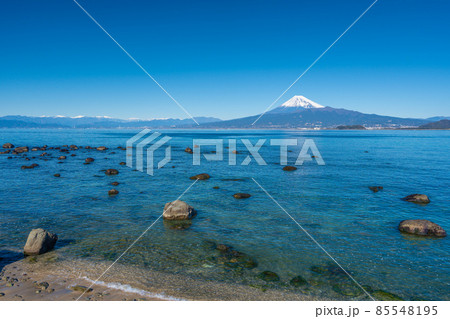 駿河湾越しの富士山 【沼津市】 駿河湾越しの富士山 【沼津市】 85548195