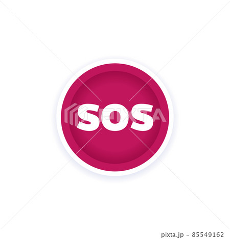 sos button, emergency, vector design sos button, emergency, vector design 85549162
