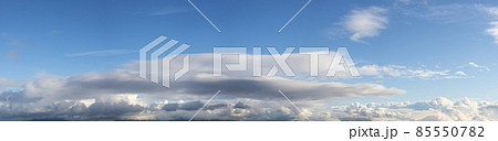 View of Cloudscape during a cloudy blue sky sunny day. View of Cloudscape during a cloudy blue sky sunny day. 85550782