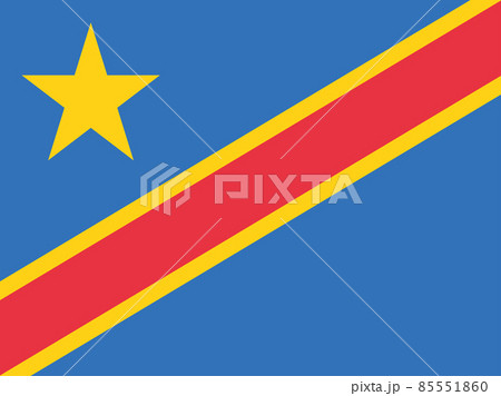Democratic Republic of Congo official flag