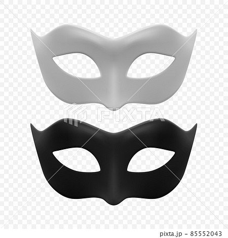 Vector 3d Realistic Carnival Face Mask Icon Set, Masks for Party Decoration, Masquerade Closeup Isolated. Design Template of Mask for Man or Woman. Carnival, Party, Secret, Hero, Stranger Concept Vector 3d Realistic Carnival Face Mask Icon Set, Masks for Party Decoration, Masquerade Closeup Isolated. Design Template of Mask for Man or Woman. Carnival, Party, Secret, Hero, Stranger Concept 85552043