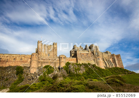 Old castle on a hill  85552069