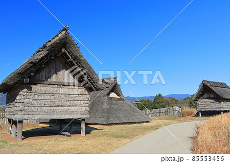 【佐賀県】快晴下の吉野ヶ里歴史公園(南のムラ) 【佐賀県】快晴下の吉野ヶ里歴史公園(南のムラ) 85553456