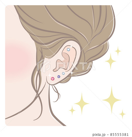 ピアス 耳つぼジュエリー ピアス 耳つぼジュエリー 85555381
