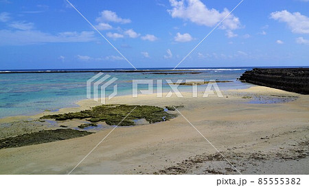 徳之島亀津港近辺の風景　鹿児島県 85555382