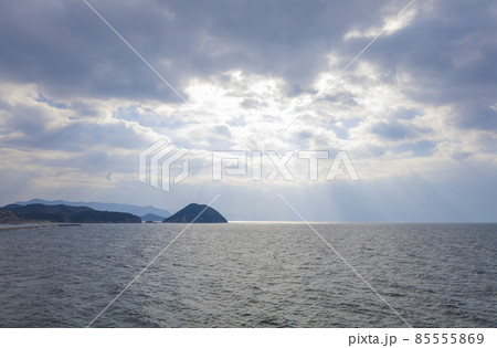 瀬戸内海―荘内半島沿いの景色 瀬戸内海―荘内半島沿いの景色 85555869