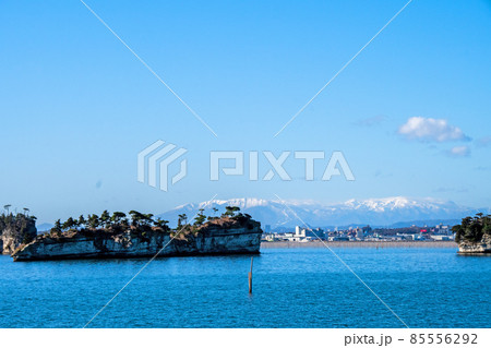 日本三景　松島湾一周　島めぐり　火附島と材木島 85556292