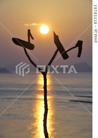 ソッテ 日没 太陽 85558183