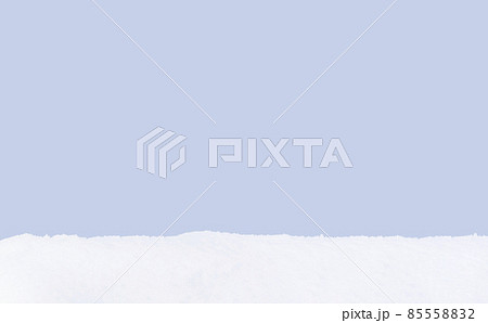 雪と空の背景素材 雪と空の背景素材 85558832