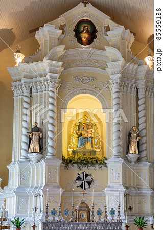 Interior details of St. Dominic Church in Macao, China Interior details of St. Dominic Church in Macao, China 85559138