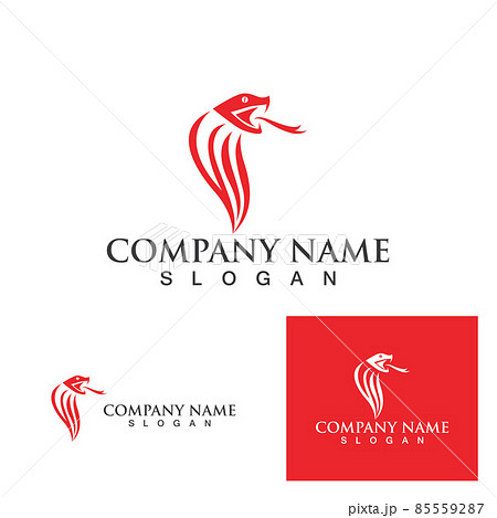 viper snake logo design element. danger snake icon. viper symbol 85559287