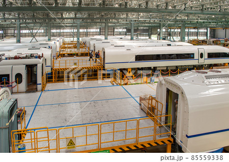 Production hall of CRRC Changchun Railway Vehicles in Changchun, China 85559338
