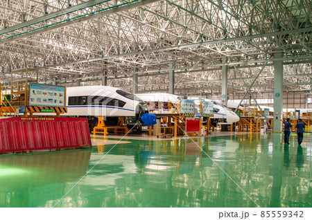 Production hall of CRRC Changchun Railway Vehicles in Changchun, China 85559342