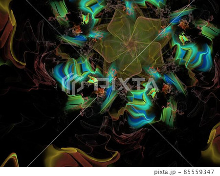 Imaginatory fractal abstract background Image 85559347