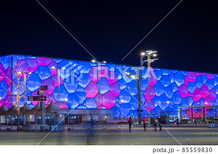Beijing National Aquatics Center (Water Cube) in Beijing Olympic Park, China 85559830