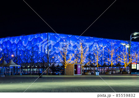 Beijing National Aquatics Center (Water Cube) in Beijing Olympic Park, China 85559832