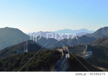 Badaling section of the Great Wall of China near Beijing Badaling section of the Great Wall of China near Beijing 85560275