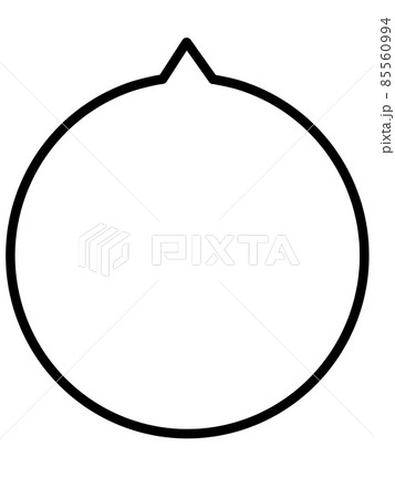 吹き出しのイラスト素材 吹き出しのイラスト素材 85560994