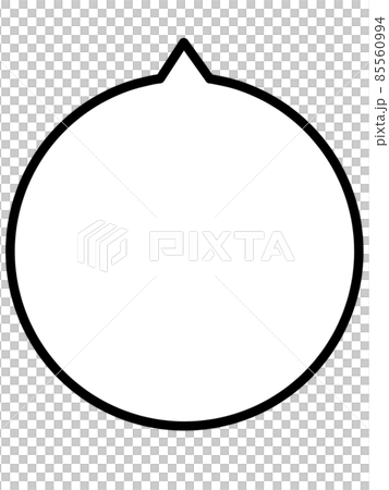 吹き出しのイラスト素材 吹き出しのイラスト素材 85560994