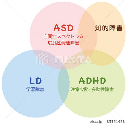 発達障害の種類 発達障害の種類 85561428