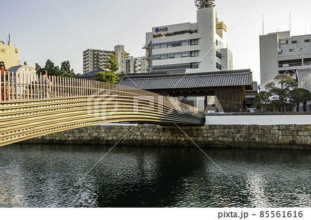 長崎　出島表門橋　長崎県長崎市 85561616