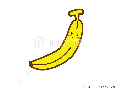 バナナ キャラのイラスト素材