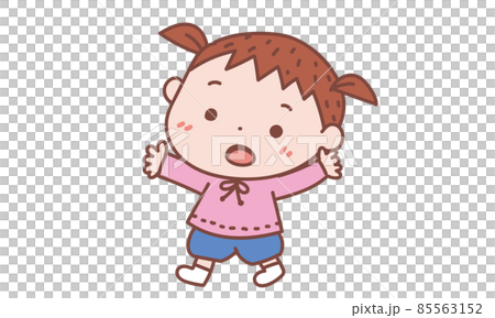 A toddler walking baby 85563152