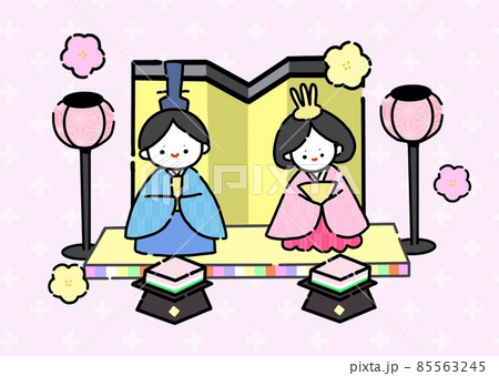 にっこりひな人形 にっこりひな人形 85563245