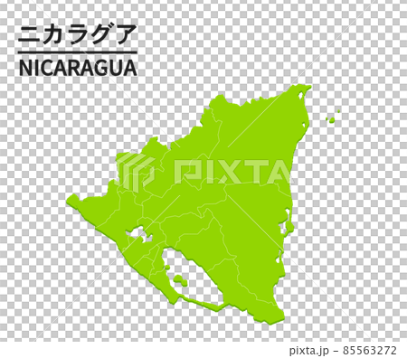 尼加拉瓜世界地圖插圖 85563272