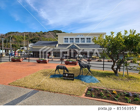 美しい阿久根駅　肥薩おれんじ鉄道　阿久根市　鹿児島県 85563957