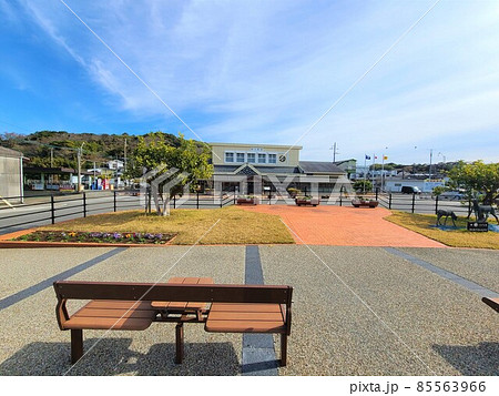 美しい阿久根駅　肥薩おれんじ鉄道　阿久根市　鹿児島県 85563966