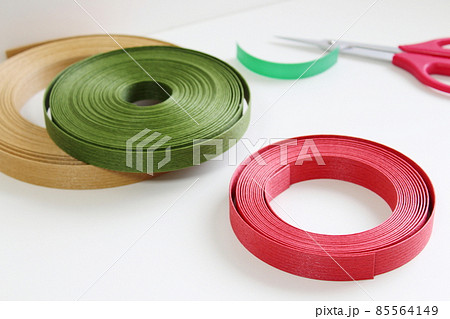 クラフトバンド・紙バンド【白背景・シンプル】ハンドメイドイメージ クラフトバンド・紙バンド【白背景・シンプル】ハンドメイドイメージ 85564149