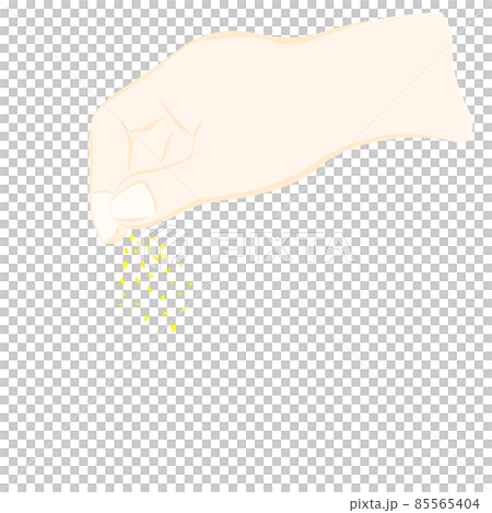 味付けをする調理イラスト 85565404