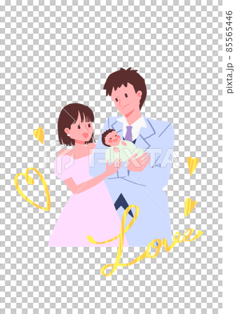 Shotgun wedding illustration 85565446